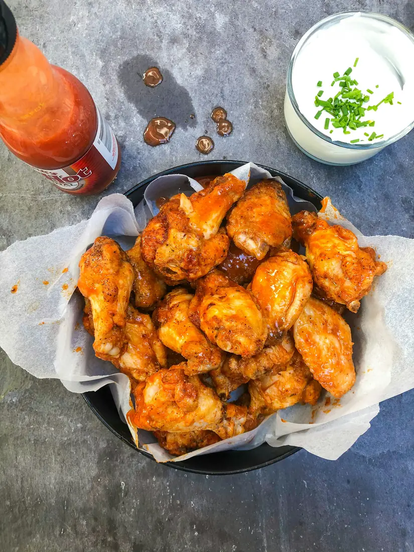 Fresh red sauce.